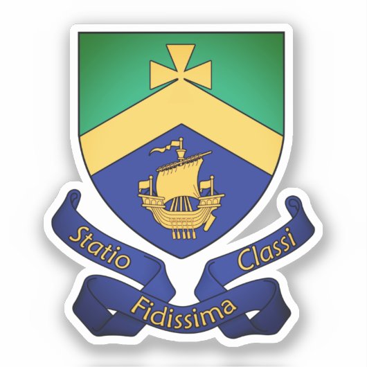 アイルランドのコブ(郡コルク)の紋章 シール (正面)