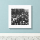 アイルランドのコルク市場で収穫日1905 キャンバスプリント (インサイチュ (ウッドフロア))