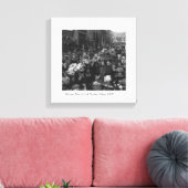 アイルランドのコルク市場で収穫日1905 キャンバスプリント (インサイチュ (リビング))