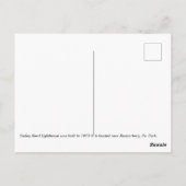 アイルランドのコーク郡ゲラヘッドライトハウス ポストカード (裏面)