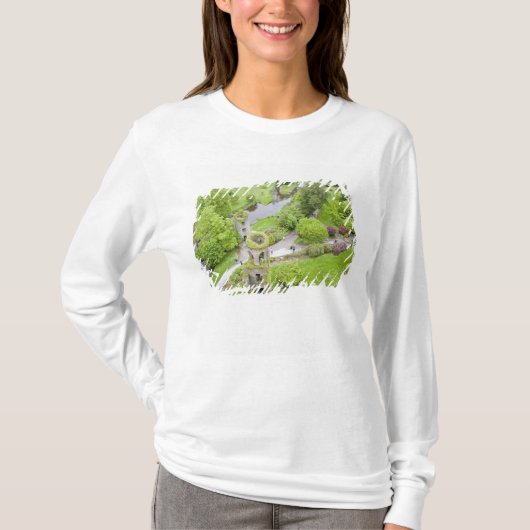 アイルランドのコーク。悪名高いブラーニー城 Tシャツ (正面)