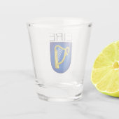 アイルランドのコート・オブ・アームズ ショットグラス (裏面)