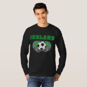 アイルランドのサッカーのフットボール Tシャツ (正面フル)