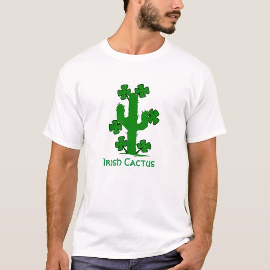 アイルランドのサボテン Tシャツ (正面)