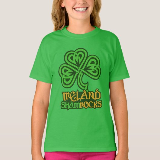 アイルランドのシャツ – スタイルとカラーを選択 Tシャツ (正面)