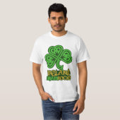アイルランドのシャツ – スタイルとカラーを選択 Tシャツ (正面フル)