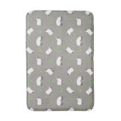 アイルランドのシャムロックおよびヒツジパターン バスマット (正面縦)