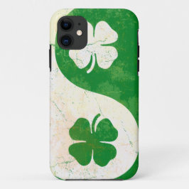 アイルランドのシャムロックの陰陽のカスタムな穹窖ID™のiPhon iPhone 11 ケース