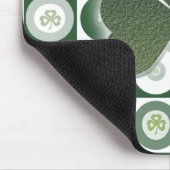 アイルランドのシャムロックのmousepads マウスパッド (コーナー)
