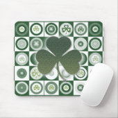 アイルランドのシャムロックのmousepads マウスパッド (マウス)
