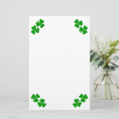 アイルランドのシャムロック文房具 便箋 (スタンド正面)