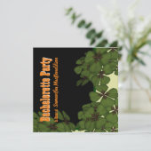 アイルランドのシャムロック独身最後のパーティー 招待状 (スタンド正面)