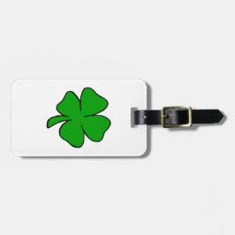 アイルランドのシャムロック ラゲッジタグ