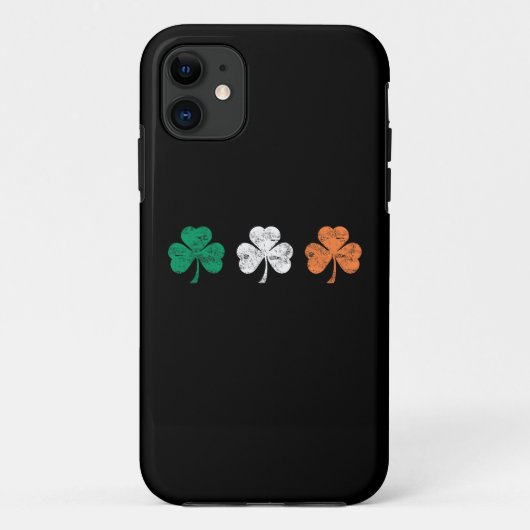 アイルランドのシャムロック Case-Mate iPhoneケース (裏面)