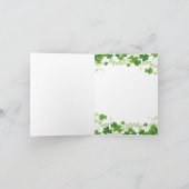 アイルランドのシロツメクサ, ウェディングドレス ブライズメイド 感謝 (内部)