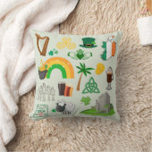 アイルランドのシンボル クッション (ブランケット)