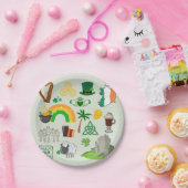 アイルランドのシンボル ペーパープレート (パーティー)