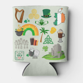 アイルランドのシンボル 缶クーラー