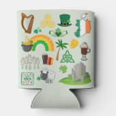 アイルランドのシンボル 缶クーラー (裏面)