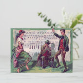 アイルランドのジプシーが緑のジグを着る 招待状 (スタンド正面)