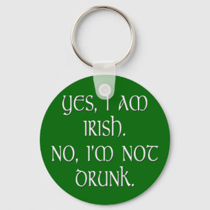 アイルランドのジョークおもしろいアンチステレオタイプ キーホルダー
