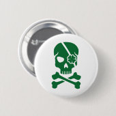 アイルランドのスカル 缶バッジ (正面&裏面)
