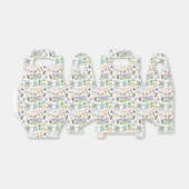 アイルランドのスケッチドゥードルパターン フェイバーボックス (折り畳みなし)