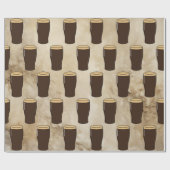 アイルランドのスタウトビール好き ラッピングペーパー (フラット)