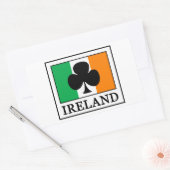 アイルランドのステッカー 長方形シール (封筒)