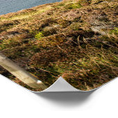 アイルランドのスリーブリーグの崖の写真ポスター ポスター (角)