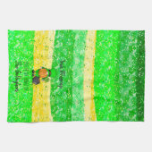 アイルランドのセントパトリックデー レプラコーンマグノーム 季節限定 キッチンタオル (横)
