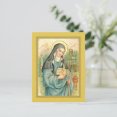 アイルランドのセント・ブリジッド(M 014)はがき ポストカード (スタンド正面)