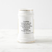 アイルランドのセント・ブリジッド(M 014、ショート・文字) ビールジョッキ (中央)