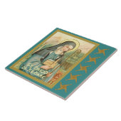 アイルランドのセント・ブリジッド(M 014) タイル (側面)