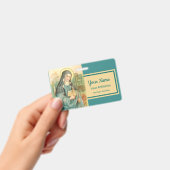 アイルランドのセント・ブリジッド(M 014) バッジ (手持ち)