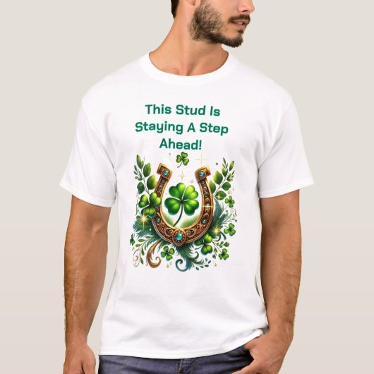 アイルランドのタイポグラフィTシャツ Tシャツ (正面)