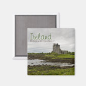 アイルランドのダンギール城文字磁石 マグネット (正面/裏面)