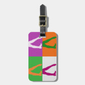 アイルランドのダンサー ラゲッジタグ (正面縦)