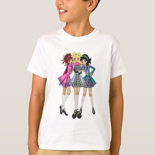 アイルランドのダンサー Tシャツ (正面)