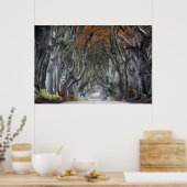 アイルランドのダークヘッジ、バリーマネー ポスター (キッチン)