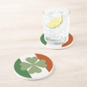 アイルランドのチャーミングで幸運なクローバー コースター (側面)