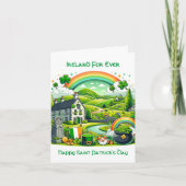 アイルランドのチャーム：セントパトリックデー シーズンカード (正面)