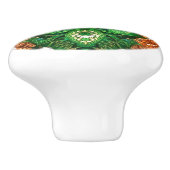 アイルランドのデザインカラーでセラミックノブを引く セラミックノブ (側面)