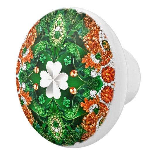 アイルランドのデザインカラーでセラミックノブを引く セラミックノブ (右)