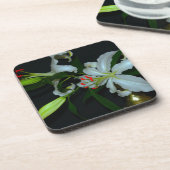 アイルランドのデザイン – ブラスとフラワーコレクション コースター (左側)