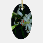 アイルランドのデザイン – ブラスとフラワーコレクション セラミックオーナメント (右)