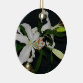 アイルランドのデザイン – ブラスとフラワーコレクション セラミックオーナメント (右)