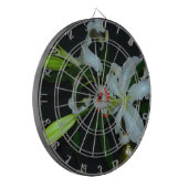 アイルランドのデザイン – ブラスとフラワーコレクション ダーツボード (正面左)