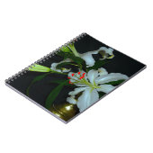 アイルランドのデザイン – ブラスとフラワーコレクション ノートブック (左側)