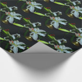アイルランドのデザイン – ブラスとフラワーコレクション ラッピングペーパー (角)